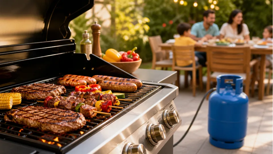 Gas GLP para asador